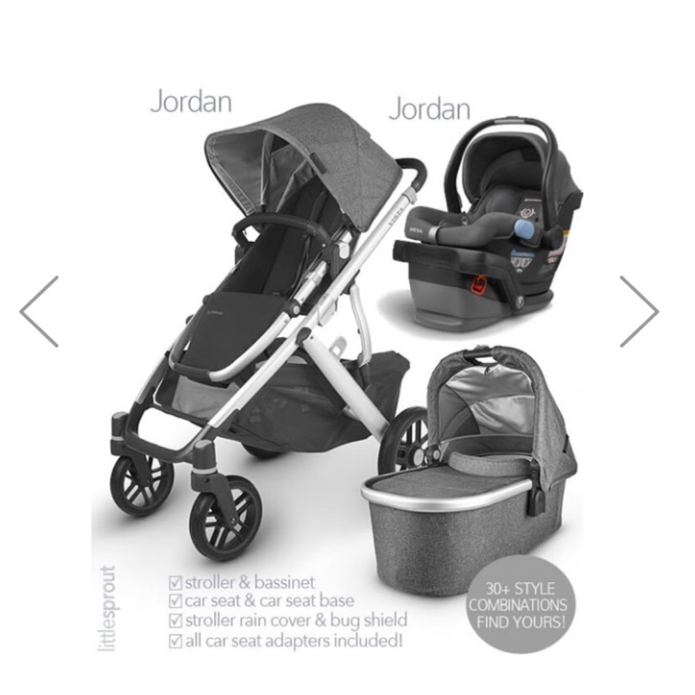 Uppa Baby vista stroller- never used toddler seat!